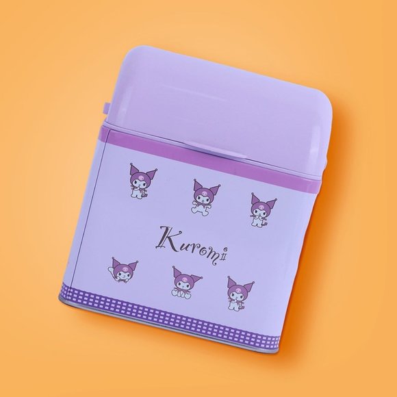 Sanrio Kuromi Mini Desktop Trash can - Picture 2 of 9